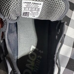 Under Armour Gray Athletic Shoes
